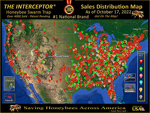 PRO Honeybee Swarm Trap with Tree Strap & Hooks