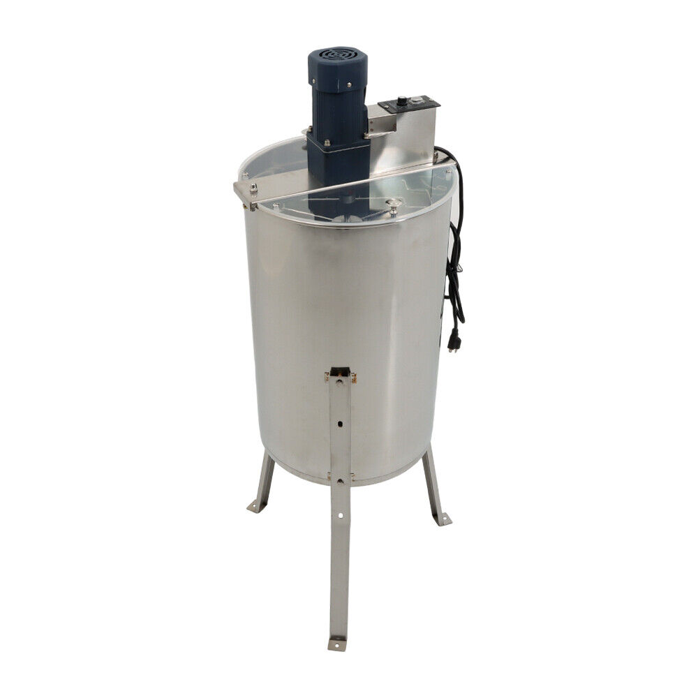Electric Stainless Steel Honey Extractor, 2/4 Frame Rack