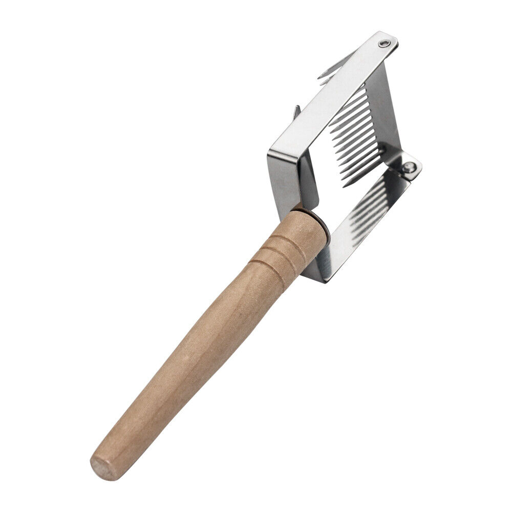 Wooden Handle Honeycomb Cutter Scraper for Beekeeping