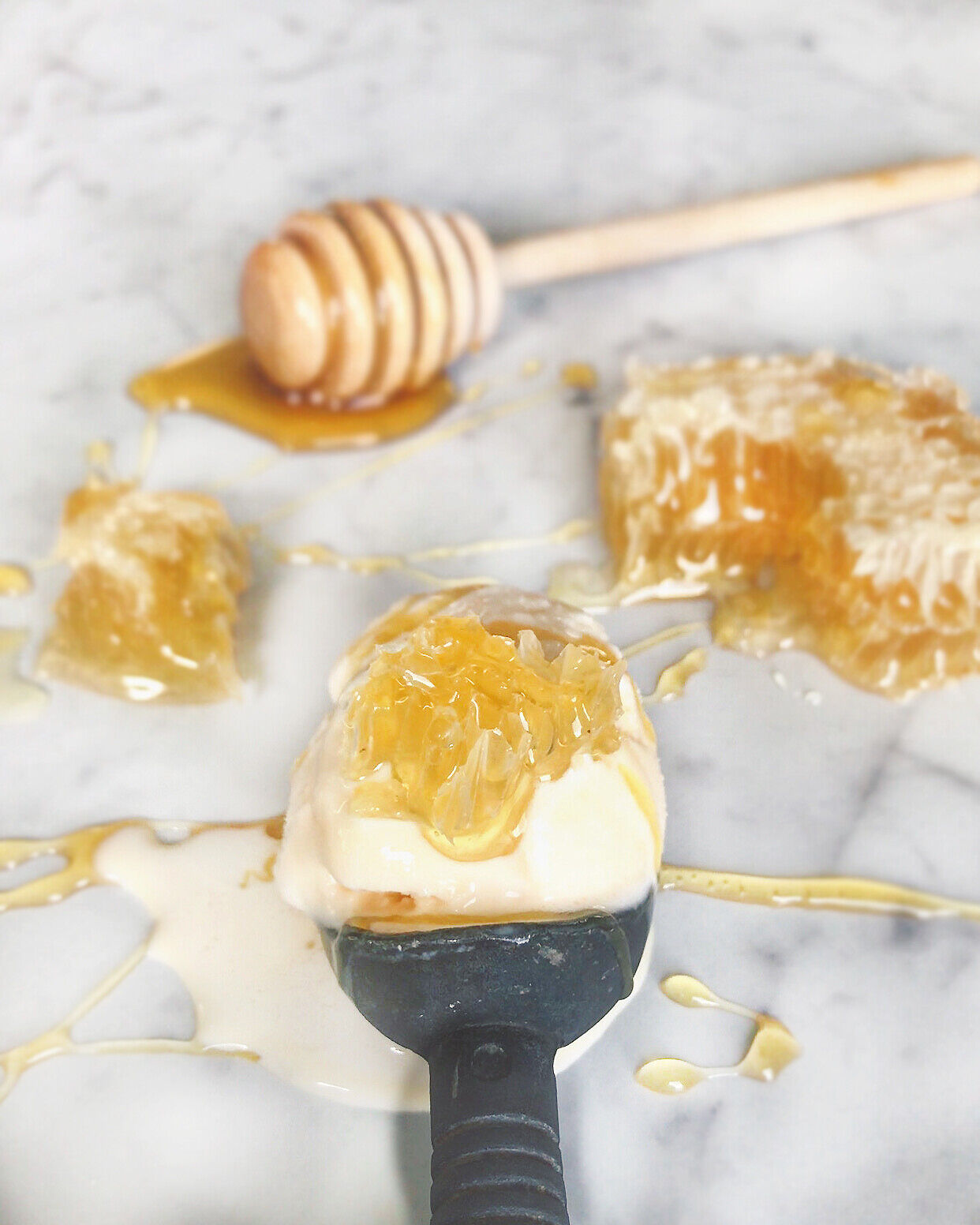 Pure Southern Honey 2023 Raw Honeycomb 2"x4