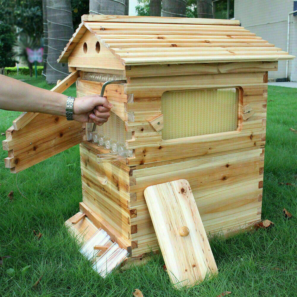 Complete Beehive Frames Set with Beehive House Box