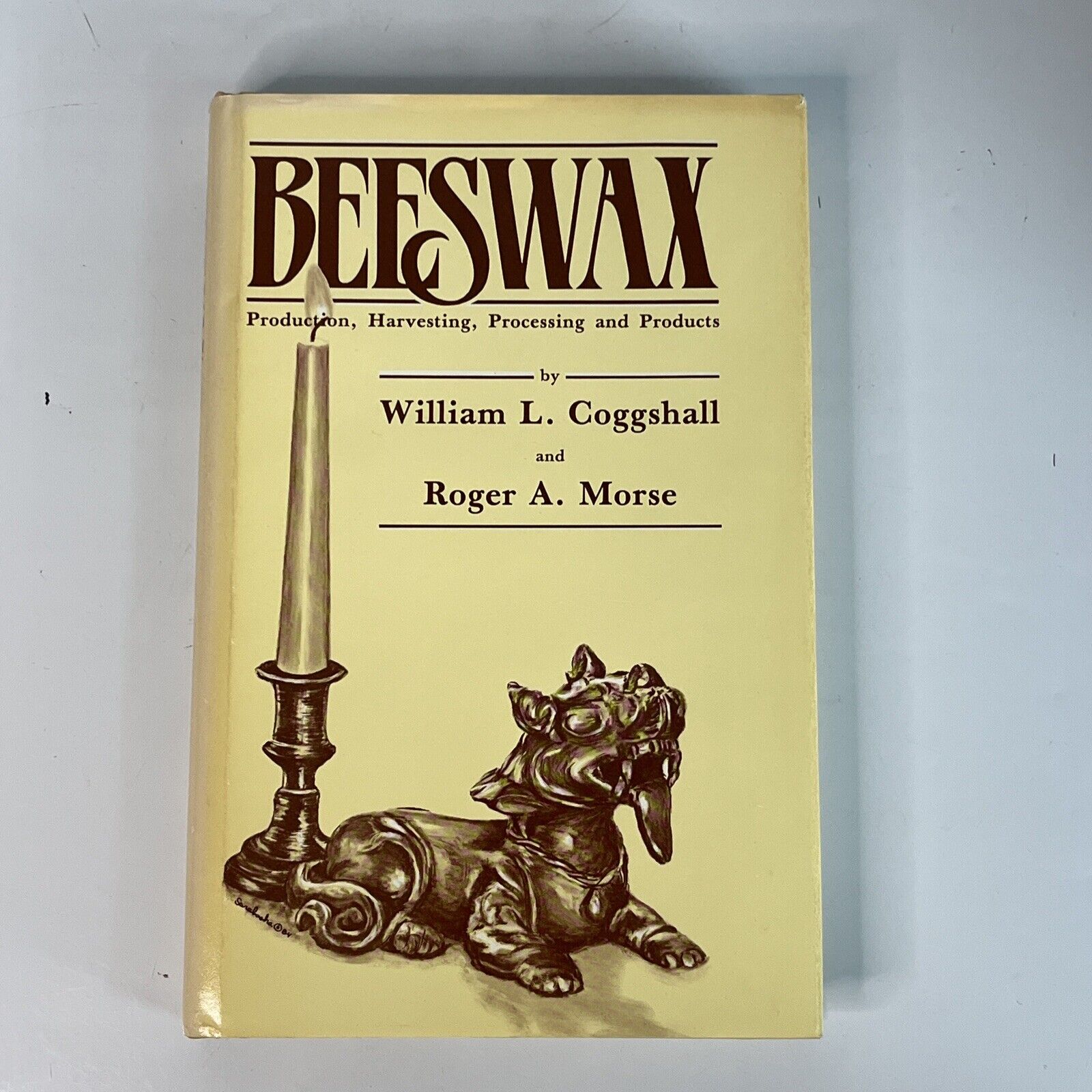 1984 Beeswax Hardcover Book by Coggshall & Morse