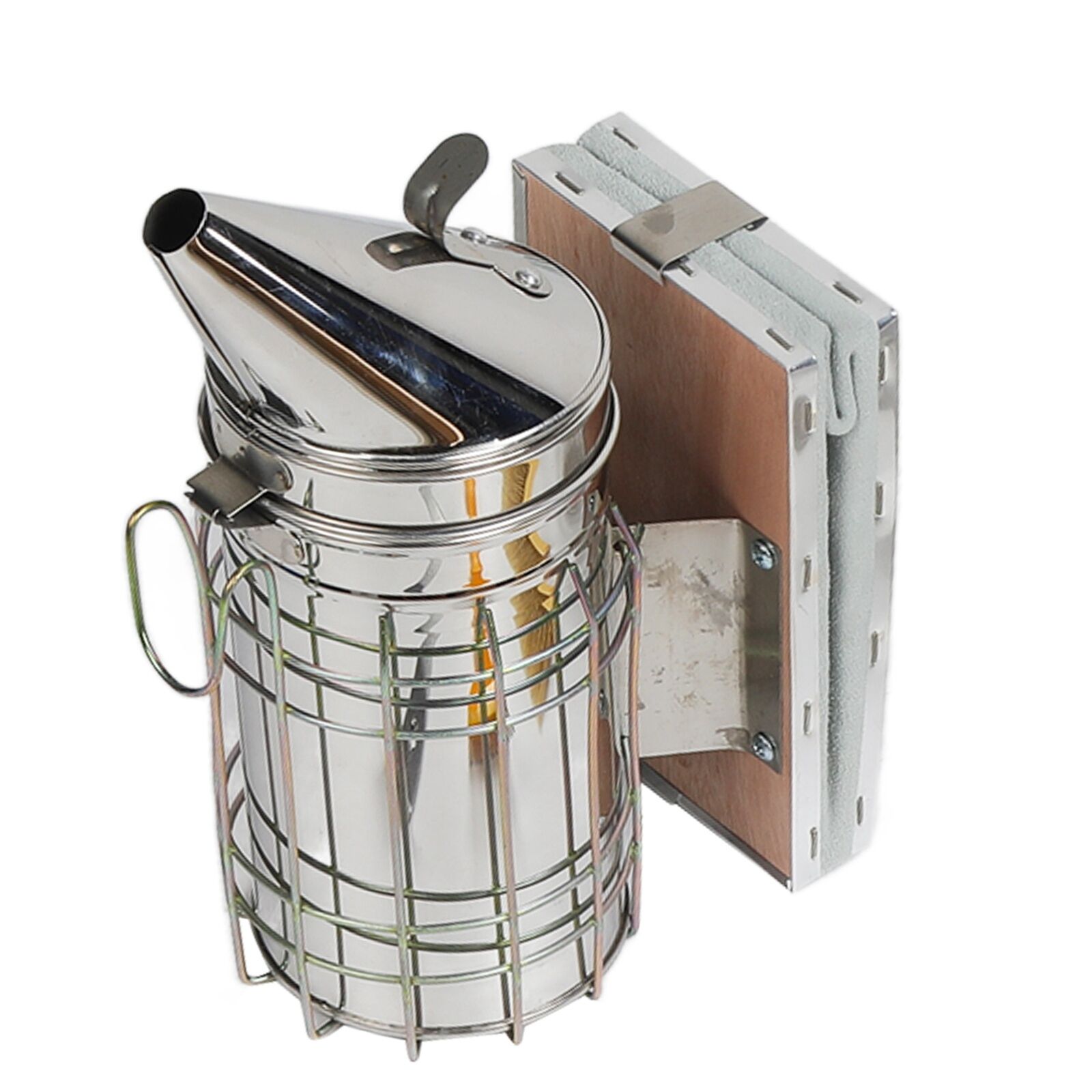 Complete Beekeeping Starter Kit: Brush, Scraper, Frame Clip, Smoker