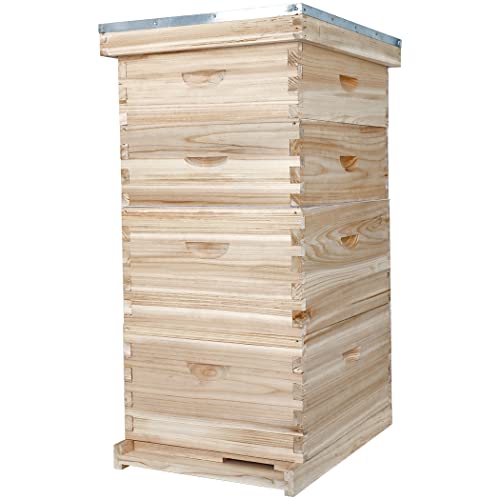 BeeCastle Complete Bee Hive Starter Kit (10-Frame)
