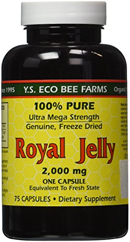 Fresh Royal Jelly 2000mg Caps by YS Eco Bee