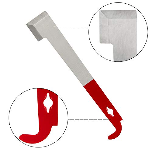 Stainless Steel J-Hook Hive Tool for Beekeeping Equipment