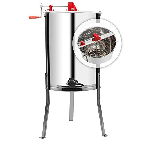 VINGLI 4 Frame Stainless Steel Honey Extractor Spinner