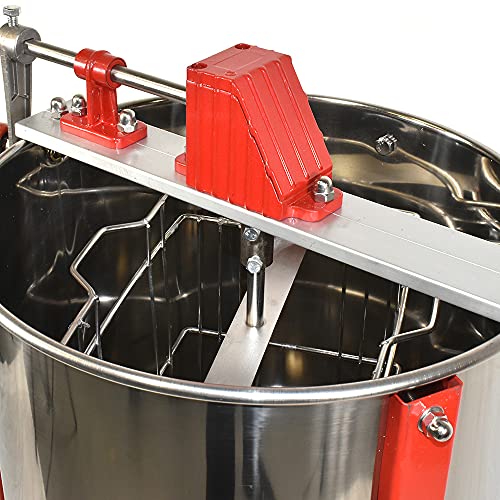 HE3MAN 3 Frame 304 Stainless Steel Drum Honey Extractor
