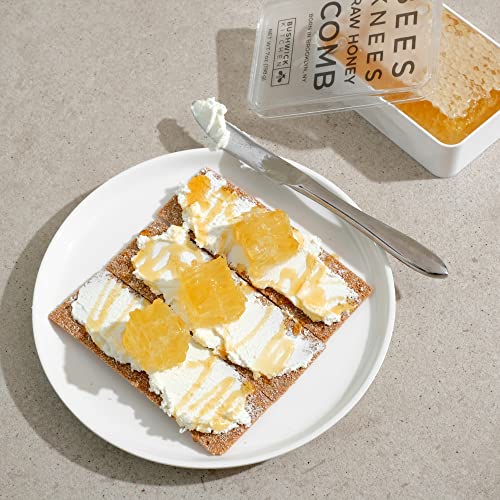 7oz Acacia Honeycomb: 100% Edible Raw, Gluten Free