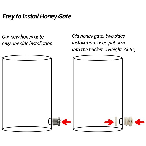 VINGLI 2 Frame Manual Honey Extractor Spinner Drum