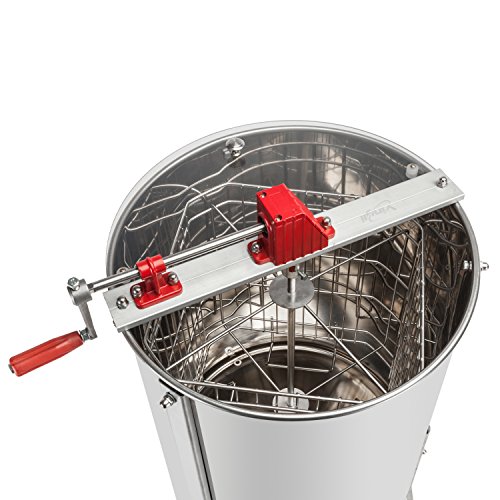 VINGLI 4 Frame Stainless Steel Honey Extractor Spinner