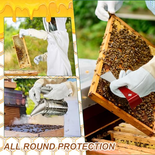 Leriton 30 Piece Beekeeping Starter Kit with Accessories