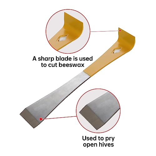 MT Healthy Stainless Steel Hive Scraper Tools -Beekeeping