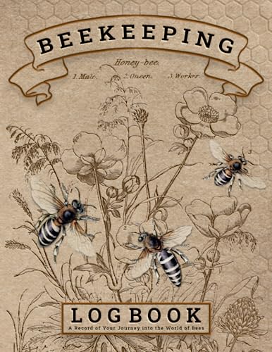 Beekeeping Log Book for Tracking Beehive Inspections