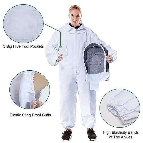 Tonahutu Professional Beekeeping Suit with Gloves & Hood