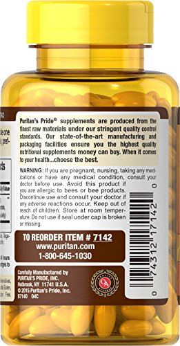 500mg Royal Jelly Softgels - 120 Count