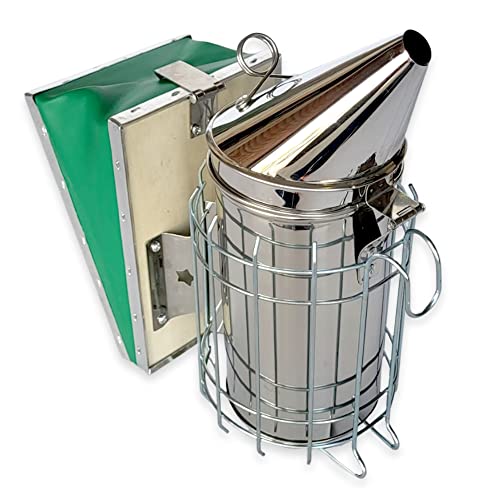Foxhound Bee Co 11-inch Stainless Steel Bee Smoker