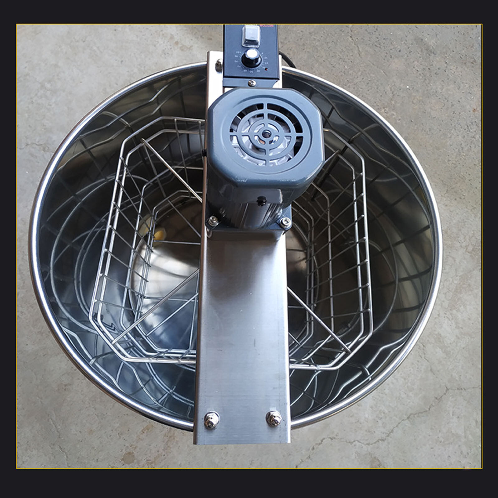Stainless Steel Honey Extractor - 4/8 Frame