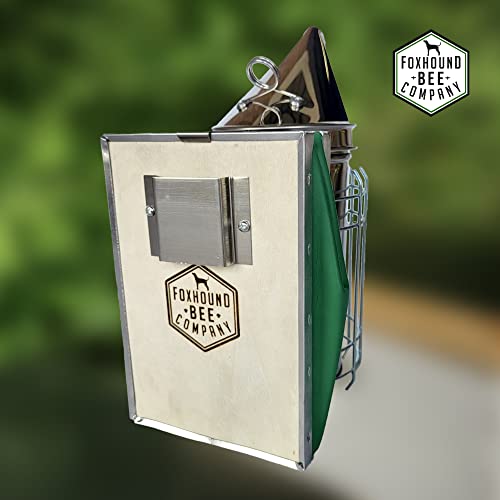 Foxhound Bee Co 11-inch Stainless Steel Bee Smoker