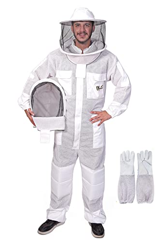 USKEEPERS Bee Suit with Gloves & Veils 