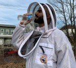 Ultra Ventilated Beekeeping Jacket with Veil - Large