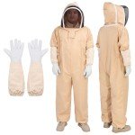 Beekeeping Suit with Gloves and Veil Hood