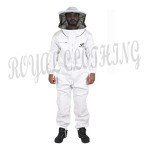 Ventilated Beekeeping Suit with Detachable Veil