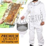 Ventilated Beekeeping Suit with Detachable Veil