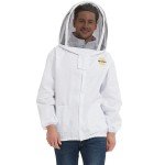 Ventilated Beekeeping Suit with Fencing Veil Hood