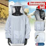 White Beekeeping Jacket for Men and Women