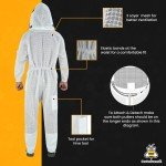Ventilated Beekeeping Suit with Veil & Gloves - 2XL