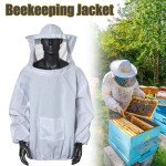 Cotton Beekeeping Jacket with Veil and Hat
