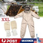 XXL Ventilated Beekeeping Suit with Gloves