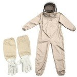 XXL Ventilated Beekeeping Suit with Gloves and Veil