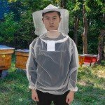 Beekeeping Suit with Fencing Veil Hood