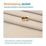 Unisex Polycotton Beekeeping Jacket with Hood