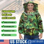 Colorful Beekeeping Suit with Hat – Bite Protection