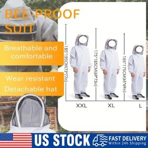 Breathable Cotton Beekeeping Suit Jacket for Beekeepers