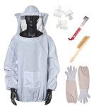Beekeeping Suit and Gloves with Veil Set