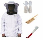 Beekeeping Suit and Tool Set with Gloves
