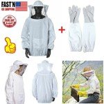 Beekeeping Protective Jacket and Gloves Set