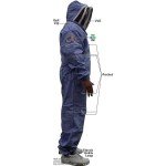 3XL Purple Beekeeper Bee Suit with Veil