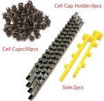Queen Cell Cup Holder Frame Set with 50 Cups
