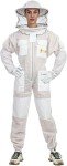 Ventilated Beekeeping Suit with Round Veil - Small