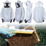 Beekeeping Jacket and Gloves Set with Veil