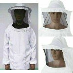 Beekeeping Jacket and Gloves Set with Veil