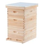 Complete Beehive Box Kit with 30 Frames