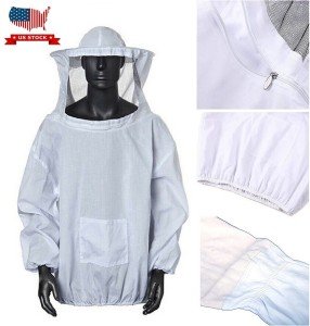 XL Beekeeping Suit with Gloves and Veil Set