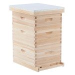 Complete Beehive Box Kit with 30 Frames
