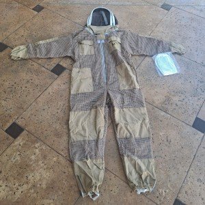 Pro Beekeeper Suit - 3 Layer, Size Small